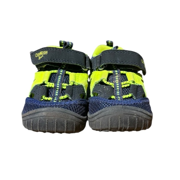 OshKosh B'gosh Water Blue and Green Sporty Sandals - Picture 2 of 7